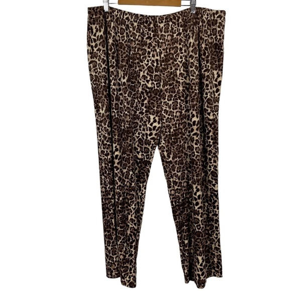 BADGLEY MISCHKA STUDIO CHEETAH LEOPARD SOFT FUZZY MATCHING PAJAMA PJ SET - Picture 6 of 14